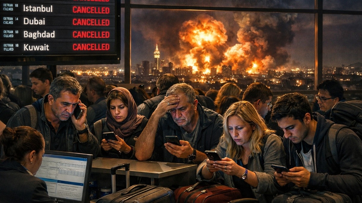 US Israel Iran War LIVE: West Asia crisis turns into a nightmare for air travellers, airlines paying war risk premiums as high as 30 lakh