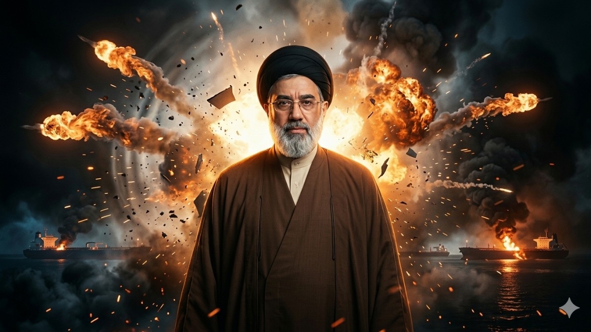 US-Israel-Iran War Live: Khamenei's representative in India said that the strategic waterway remains open but ships are unable to pass through it due to the current situation.