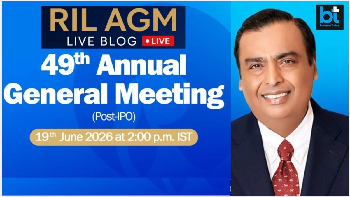 Reliance Industries AGM 2026: Mukesh Ambani speech is highly-awaited at 2 PM today - top focus is Jio IPO, dividend approval, AI stratergy, New Energy goals, Reliance Retail announcements by RIL Chairman.