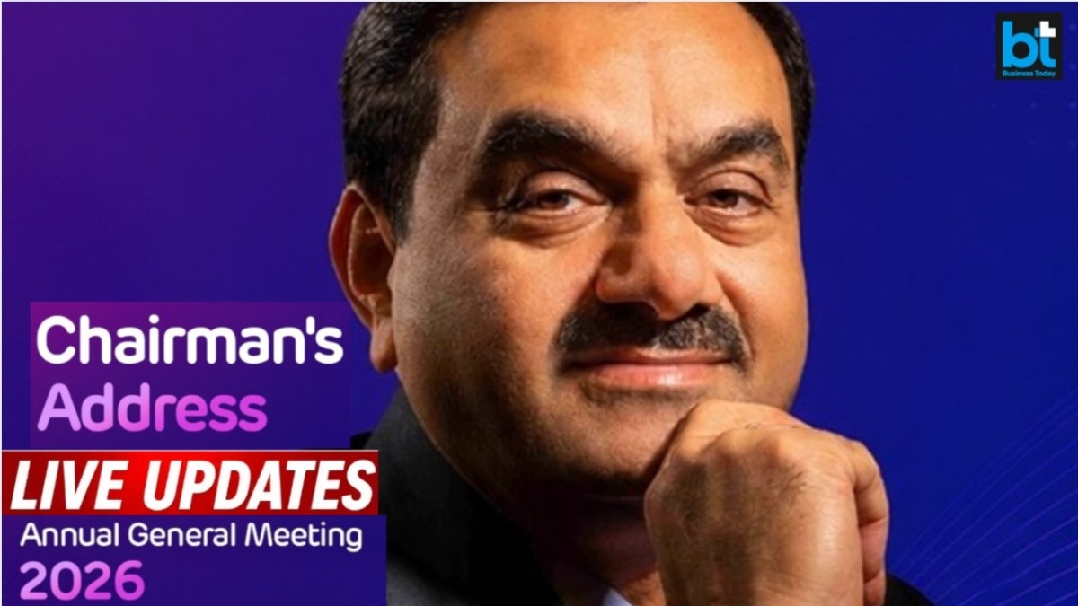 Adani Group AGM 2026 LIVE updates, news, announcements: You can track all the LIVE updates from annual general meeting here and WATCH LIVE streaming of Chairman Gautam Adani's address:-