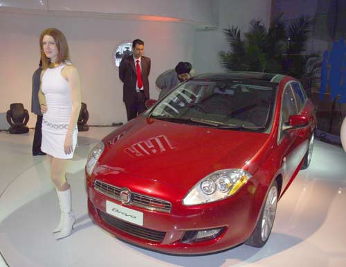 Glamour at Auto Expo 2008