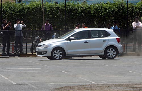 Volkswagen shows Polo's muscles