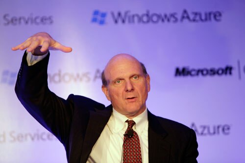 Microsoft CEO addresses media
