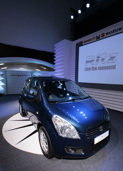 Glitzy launch of Maruti Suzuki's 'Ritz'