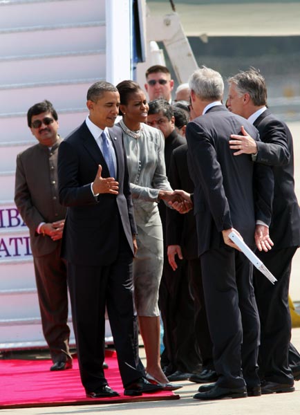 Obama Visit: Day 1 in Mumbai