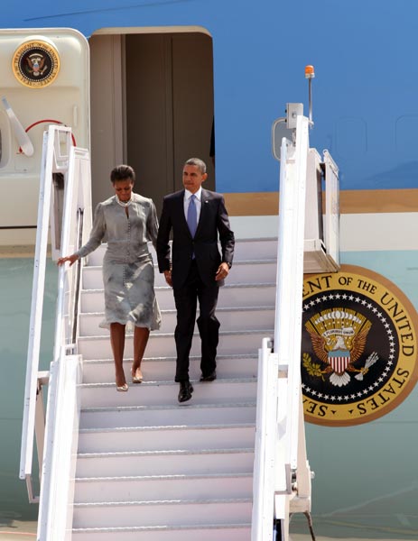 Obama Visit: Day 1 in Mumbai