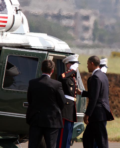 Obama Visit: Day 1 in Mumbai