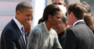 Obama Visit: Day 1 in Mumbai