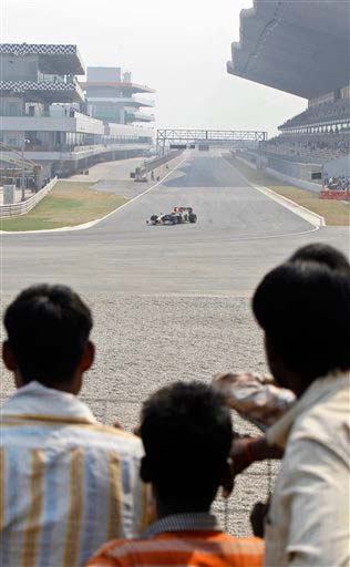 India's F1 circuit opened