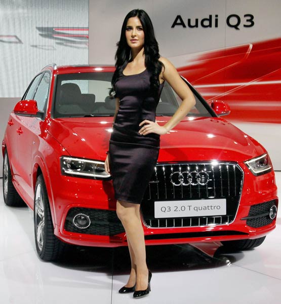 B-town stars sizzle at Auto Expo 2012