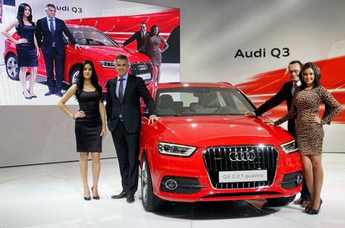 B-town stars sizzle at Auto Expo 2012