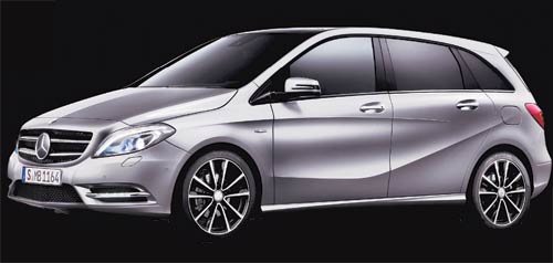 Top-end cars drive into India