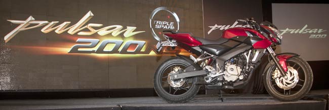 Bajaj Auto unveils Pulsar 200NS