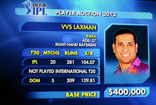 IPL auction 2012