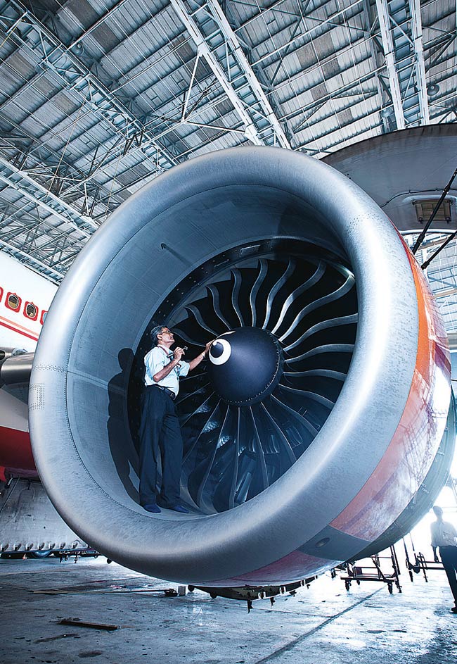 Air India MRO facility in Mumbai