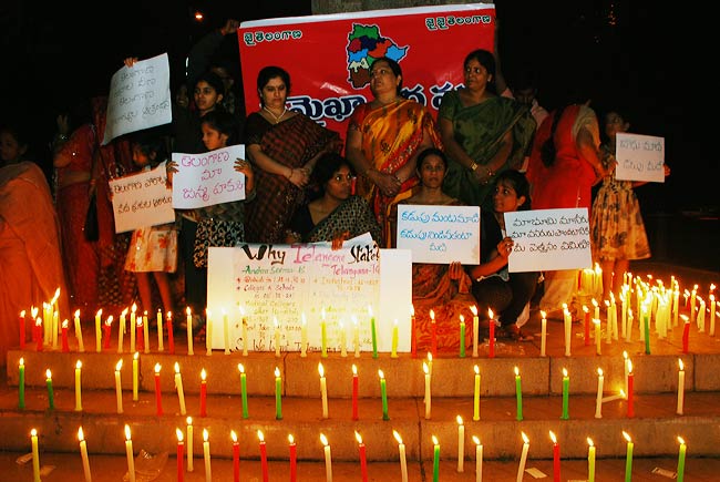 Telangana issue has been simmering in AP