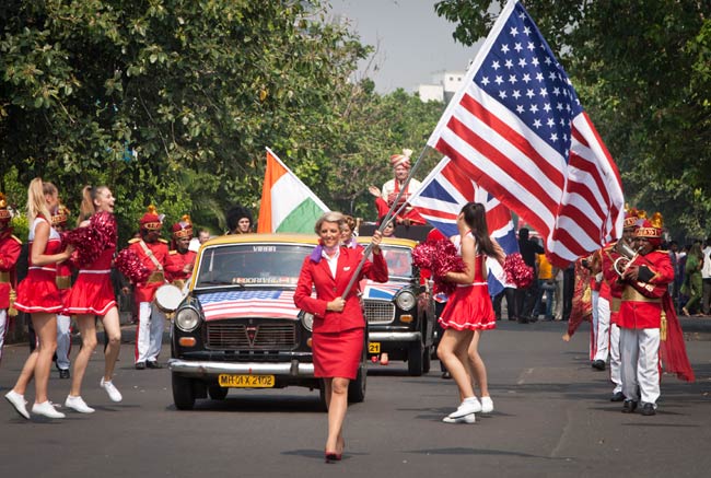 Branson re-launches Virgin's Mumbai-London flights in style