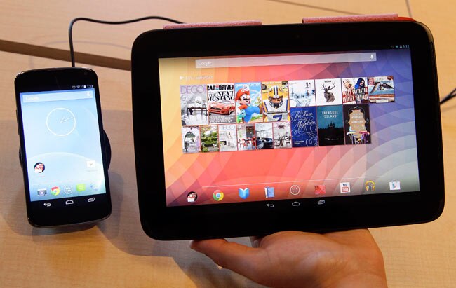 Google's latest Nexus tablet, smartphone