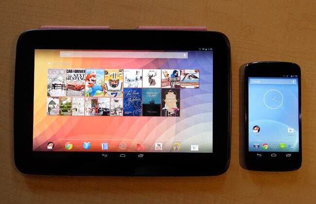 Google's latest Nexus tablet, smartphone