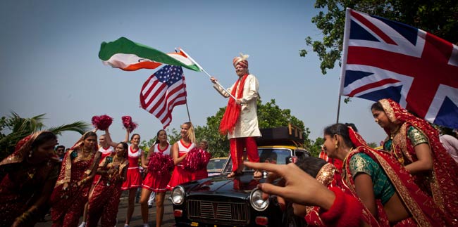 Branson re-launches Virgin's Mumbai-London flights in style