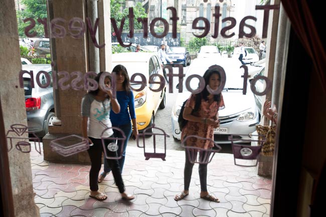 Queuing up for coffee @ Starbucks, Mumbai