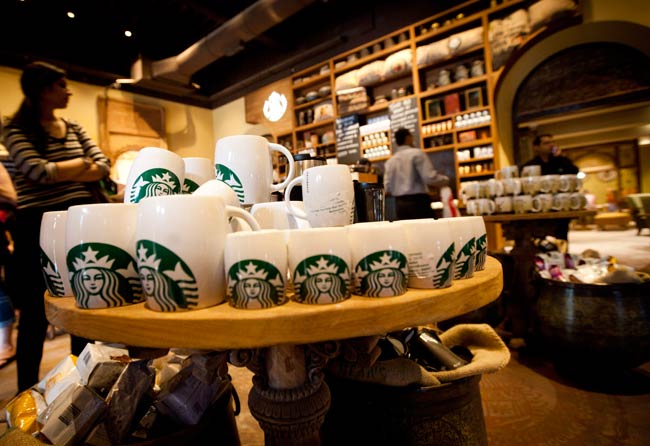 Queuing up for coffee @ Starbucks, Mumbai