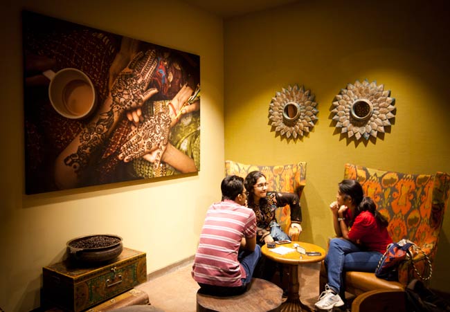 Queuing up for coffee @ Starbucks, Mumbai