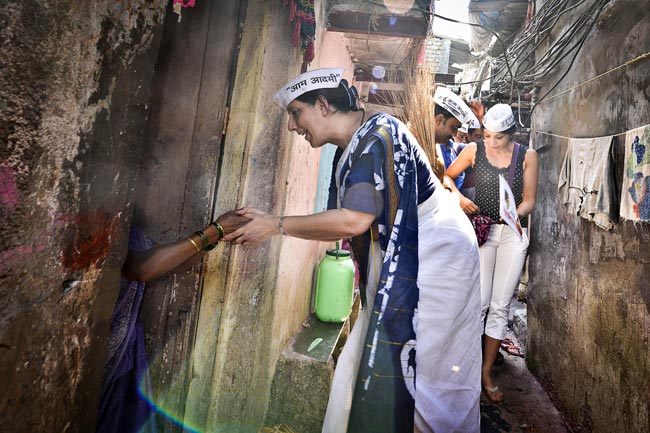 On campaign trail with Meera Sanyal 
