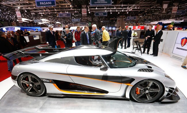 Hot wheels at the Geneva Motor Show 2014 