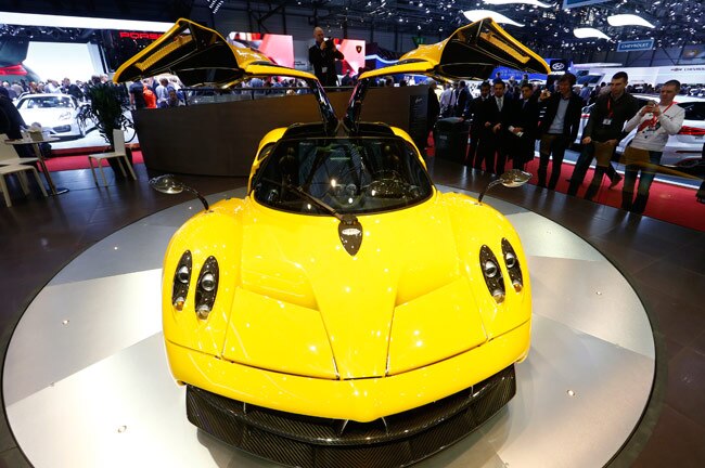 Hot wheels at the Geneva Motor Show 2014 