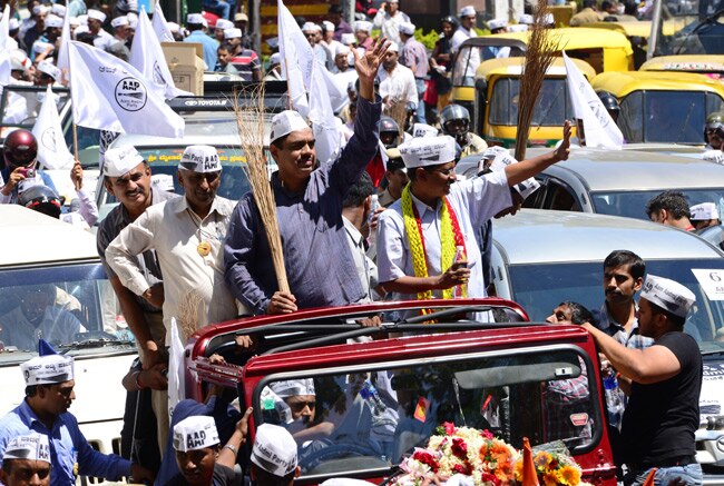 Photographer's diary: IT honchos on campaign trail