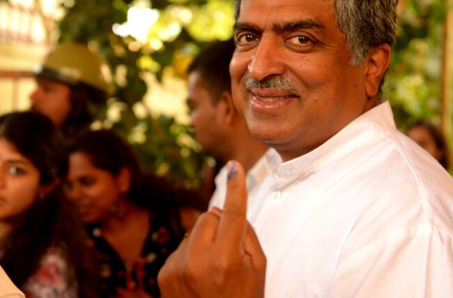 Photographer's diary: IT honchos on campaign trail