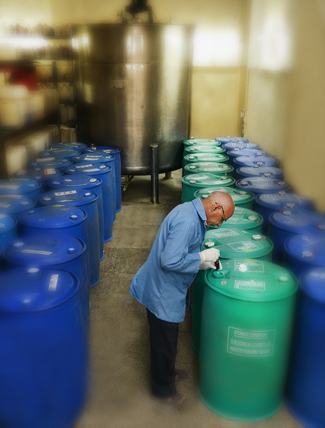 Creating a new fragrance is an art