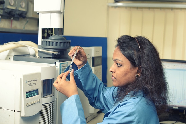 Creating a new fragrance is an art