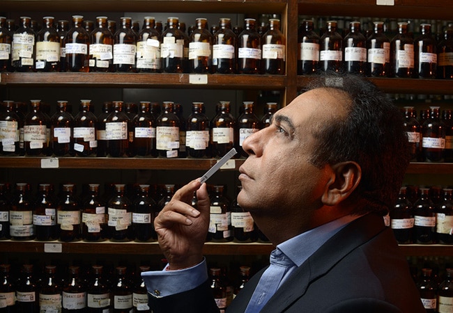 Creating a new fragrance is an art