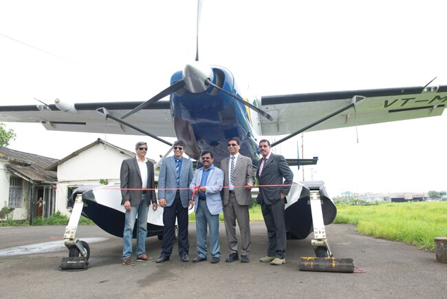 When Mumbai's first seaplane took its maiden flight