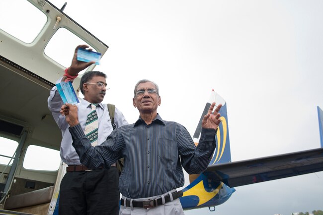When Mumbai's first seaplane took its maiden flight