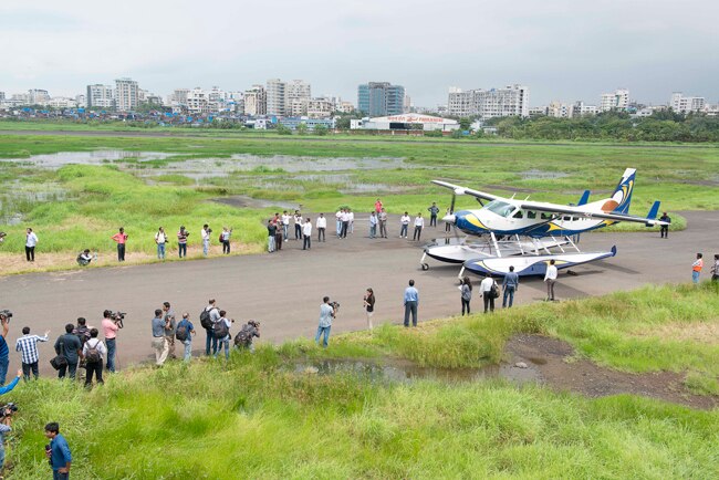 When Mumbai's first seaplane took its maiden flight