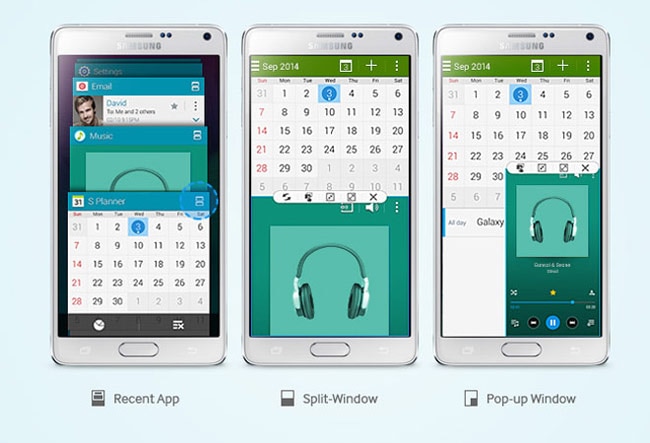 The sleek and stylish Samsung Galaxy Note 4