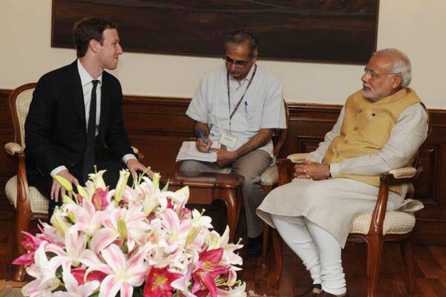 When Mark Zuckerberg met PM Narendra Modi 