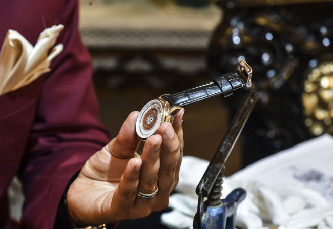 The making of a bespoke watch