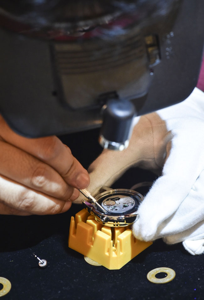 The making of a bespoke watch