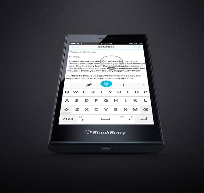 BlackBerry Leap comes to India for Rs 21,490