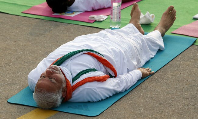 PM Modi leads over 37K people to mark International Yoga Day