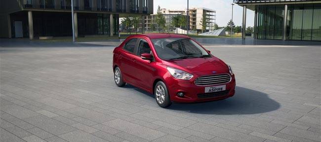 Ford India launches Figo Aspire at Rs 4.89 lakh 