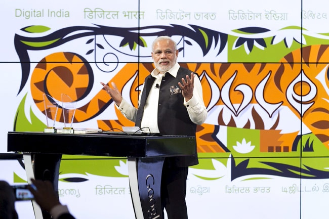 PM Narendra Modi's tour of Google campus in Silicon Valley