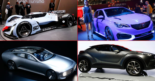 Wheels of future at the Frankfurt Auto Show 2015