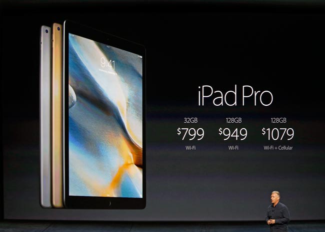 Apple launches 12.9 inch iPad Pro