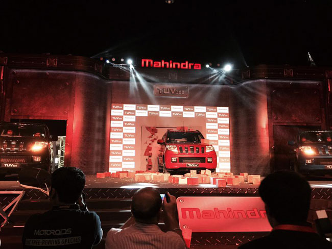 M&M launches TUV300 at Rs 6.90 lakh 