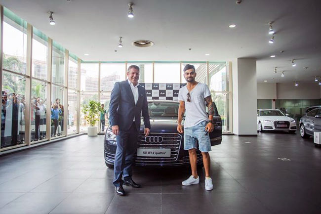 Virat Kohli adds Audi A8L W12 Quattro priced at over Rs 2 crore to his fleet